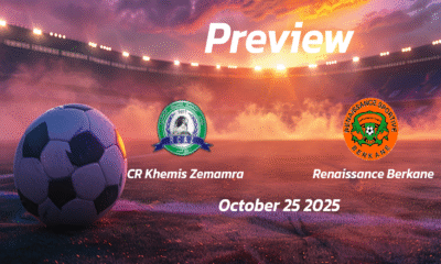 Renaissance Berkane vs CR Khemis Zemamra: Preview – Team News, Line-ups, Prediction and Tips | October 25 15:00 (GMT)