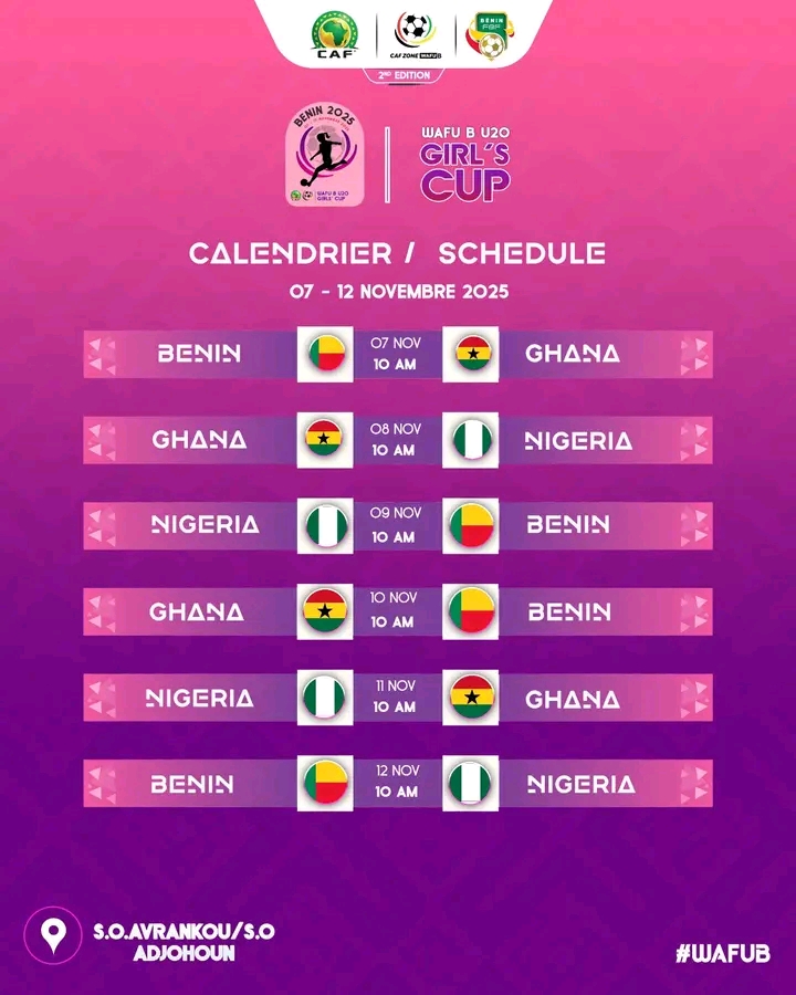 Falconets set for WAFU-B Girl Cup opener against Ghana Falconets set for WAFU-B Girl Cup opener against Ghana