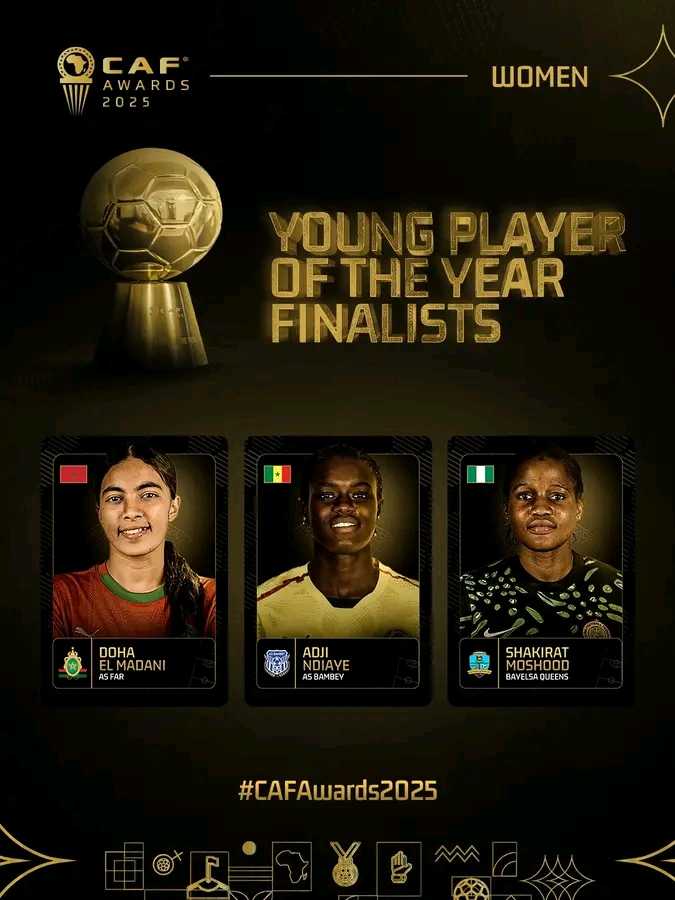 Flamingos captain Shakirat Moshood shortlisted for 2025 CAF Young Player of the year Flamingos captain Shakirat Moshood shortlisted for 2025 CAF Young Player of the year