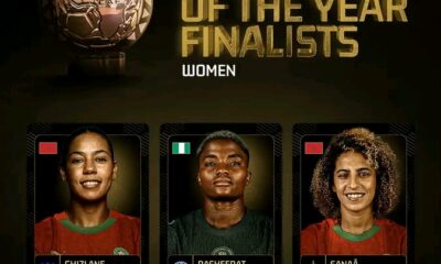 Rasheedat Ajibade makes final three for 2025 CAF Women’s Player of the Year