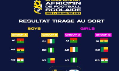 Nigeria discover opponents for WAFU-B African School Football Championship
