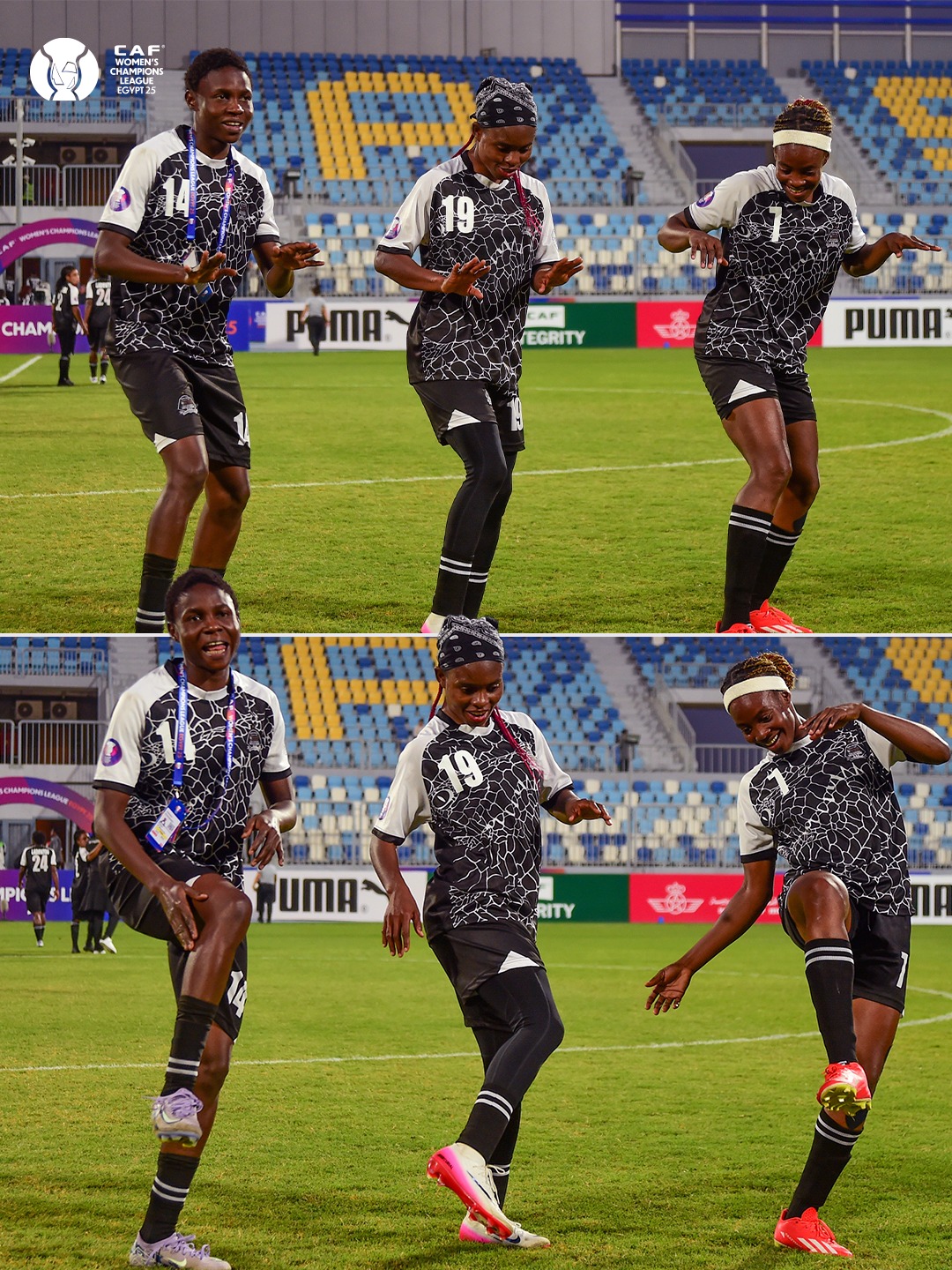 Three Nigerian players win bronze with TP Mazembe at 2025 CAF Women’s Champions League