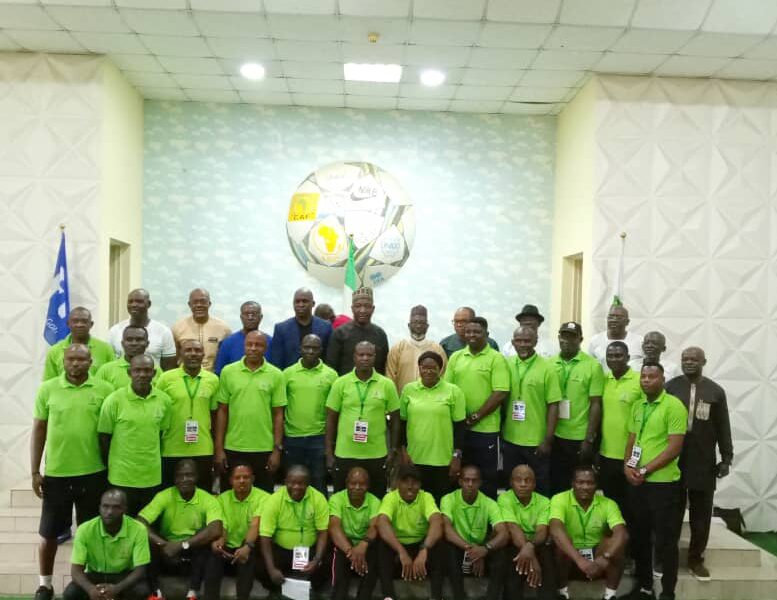 NFF President tasks Nigerian coaches to pursue greater international engagement