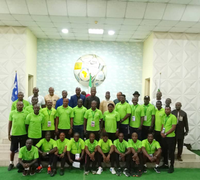 NFF President tasks Nigerian coaches to pursue greater international engagement