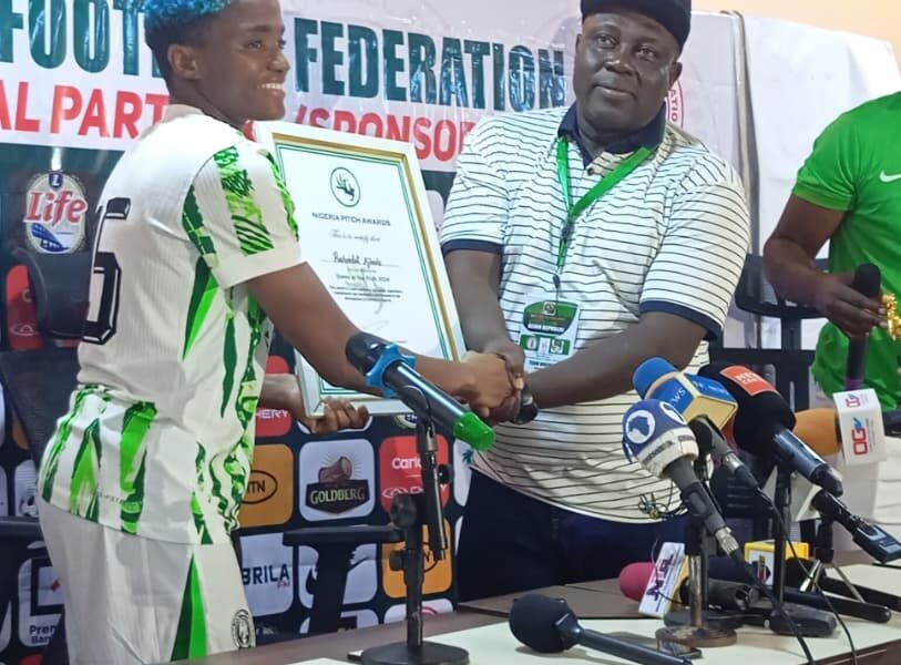 Rasheedat Ajibade receives 2024 Queen of the Pitch, dedicate award to teammates