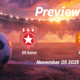 ES Sahel vs ES Zarzis: Preview – Team News, Line-ups, Prediction and Tips | November 05 13:30 GMT