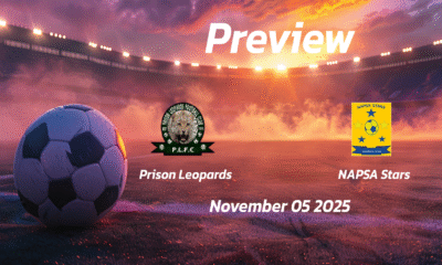 Prison Leopards vs NAPSA Stars: Preview – Team News, Line-ups, Prediction and Tips | November 05 14:00 GMT
