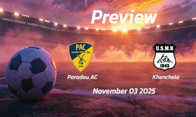 Paradou AC vs Khenchela: Preview – Team News, Line-ups, Prediction and Tips | November 03 13:30 (GMT)