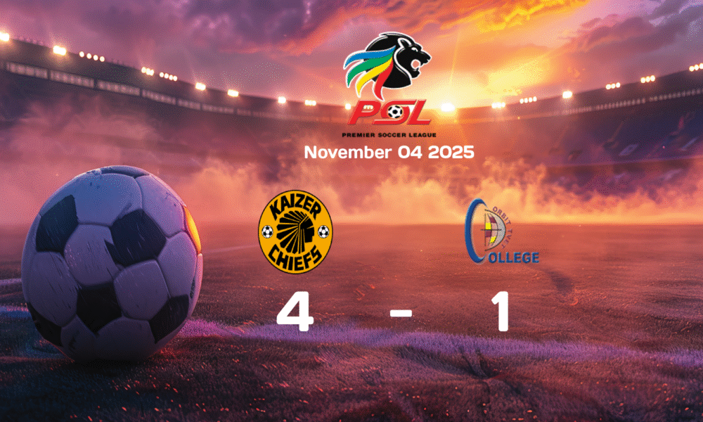 Kaizer Chiefs Dominates Orbit College 4-1 in Premier Soccer League Match on 2025-11-04