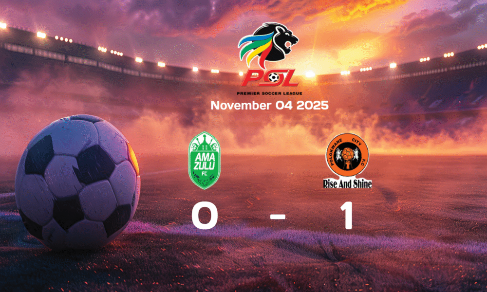 Polokwane City Secures Victory Against Amazulu in 1-0 Win | Premier Soccer League Match Report 2025-11-04
