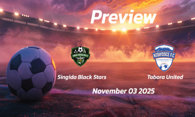 Singida Black Stars vs Tabora United: Preview – Team News, Line-ups, Prediction and Tips | November 03 13:00 (GMT)