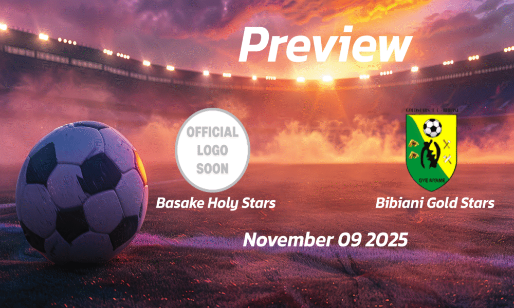 Basake Holy Stars vs Bibiani Gold Stars: Preview – Team News, Line-ups, Prediction and Tips | November 09 15:00 (GMT)