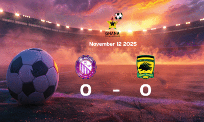 Vision vs Asante Kotoko Ends in Goalless Draw in 2025-11-12 Ghana Premier League Clash