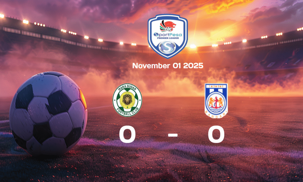 Mara Sugar vs Bandari Ends in Goalless Draw in FKF Premier League Match on 2025-11-01