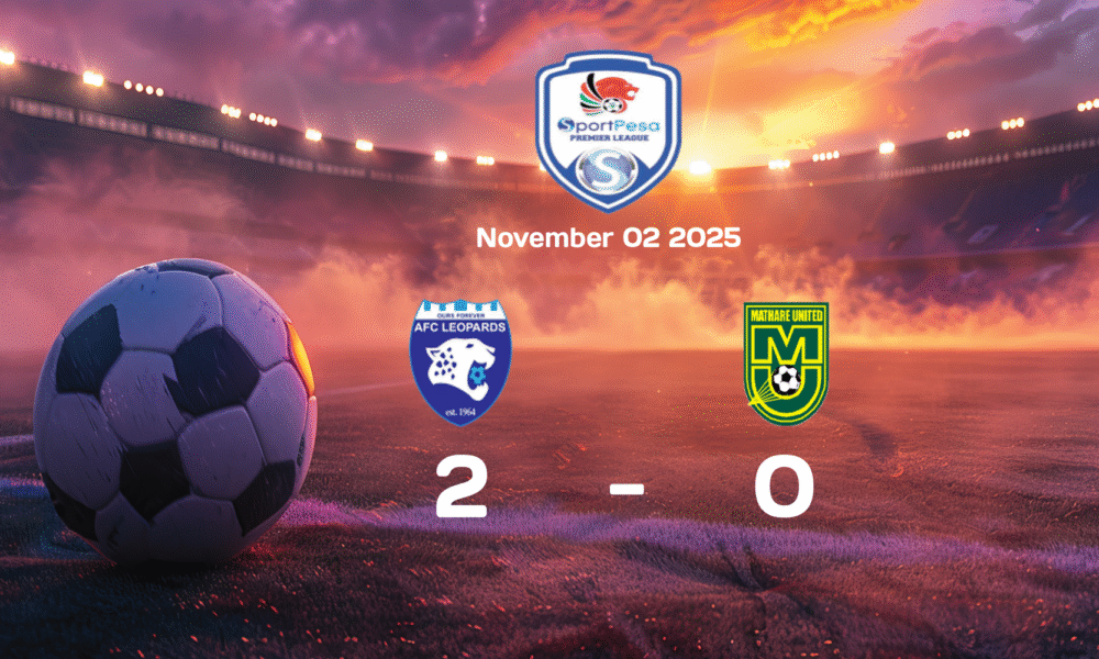 AFC Leopards Clinch Victory Over Mathare United 2-0 in 2025 FKF Premier League Showdown