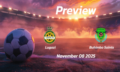 Lugazi vs Buhimba Saints: Preview – Team News, Line-ups, Prediction and Tips | November 08 13:00 (GMT)