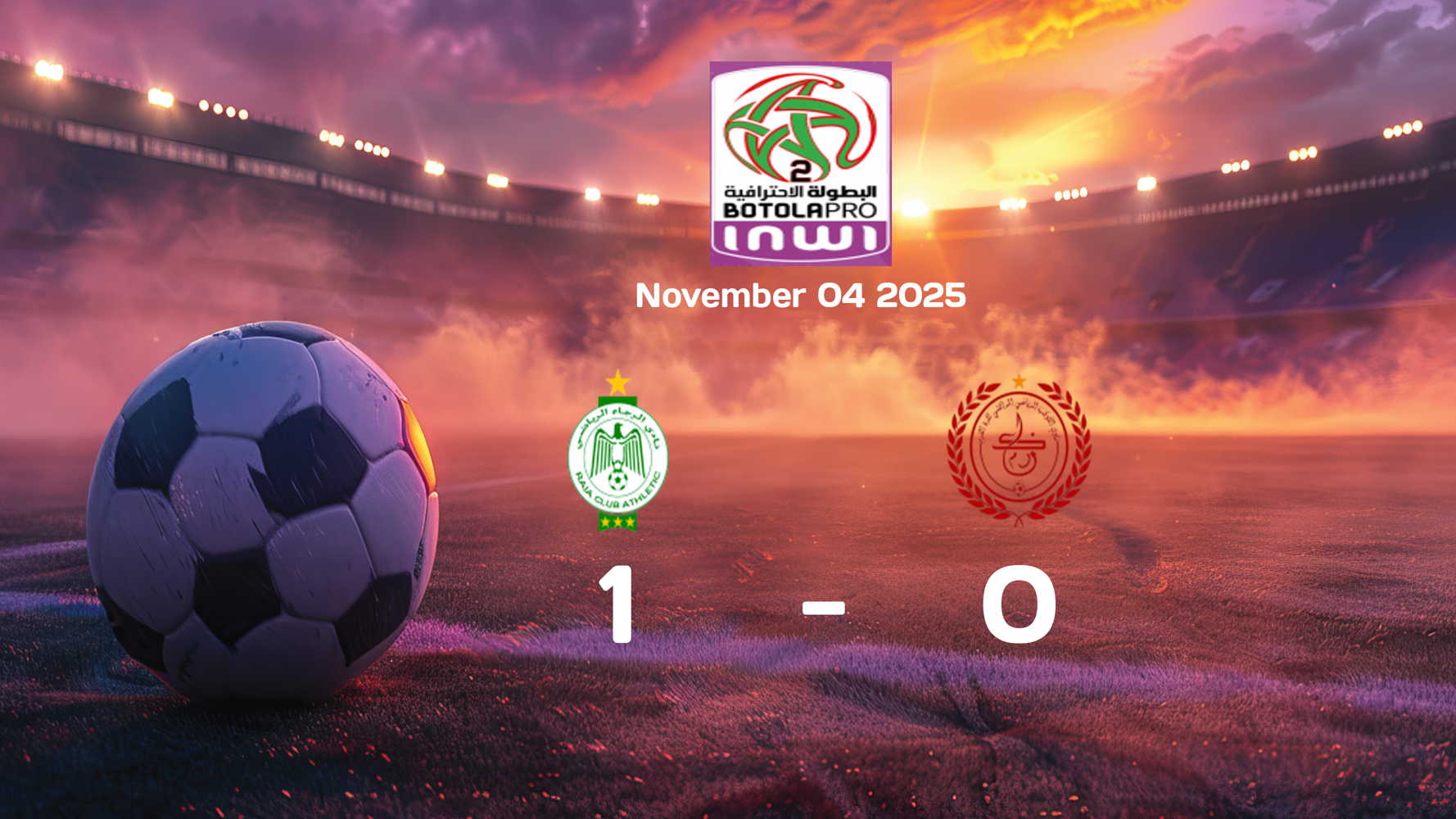 Raja Casablanca triumphs over Kawkab Marrakech in a thrilling 1-0 victory | Botola Pro 2025-11-04 match recap Raja Casablanca triumphs over Kawkab Marrakech in a thrilling 1-0 victory | Botola Pro 2025-11-04 match recap