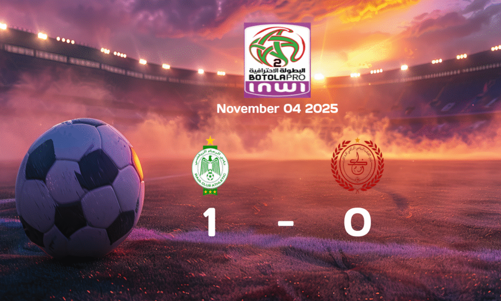 Raja Casablanca edges past Kawkab Marrakech 1-0 in thrilling Botola Pro clash on 2025-11-04