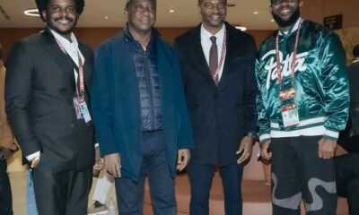 Odumodublack Takes Centre Stage as Stadium Announcer at Nigeria vs Tanzania AFCON Clash