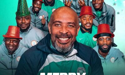 Super Eagles Spread Christmas Cheer from AFCON Camp in Morocco