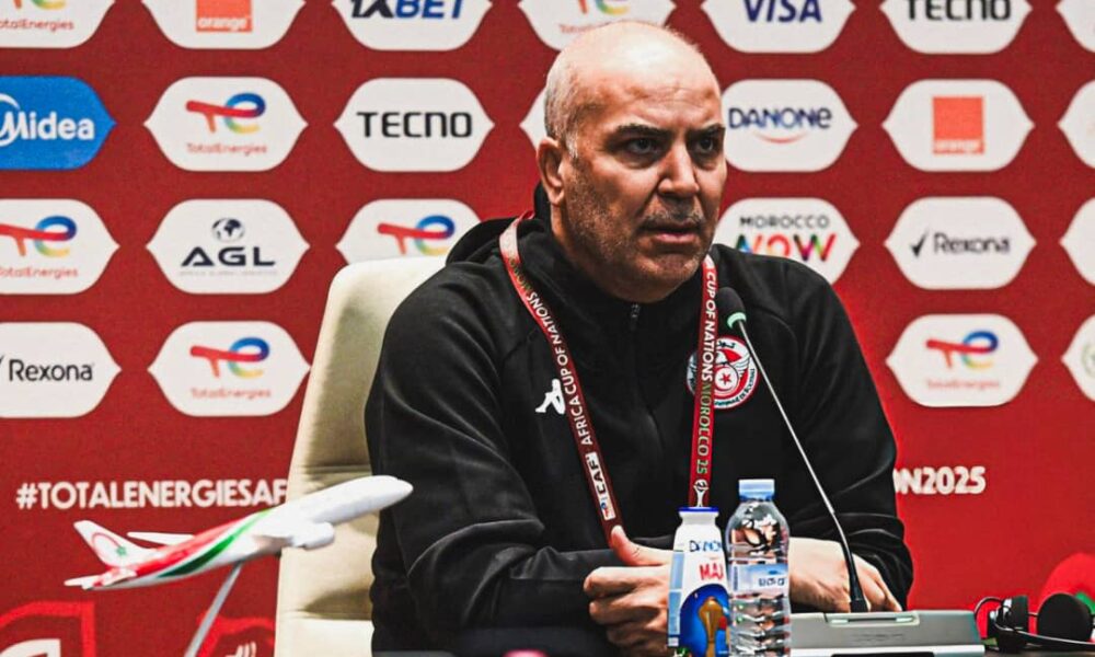 AFCON 2025: Sami Trabelsi Hints at Unchanged Tunisia Line-up for Super Eagles Clash