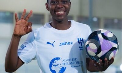 Asisat Oshoala Fires Al Hilal into Challenge Cup Semifinals with Stunning Hat-Trick