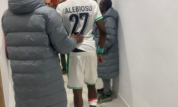 Ryan Alebiosu Stays with Super Eagles Despite Injury Setback