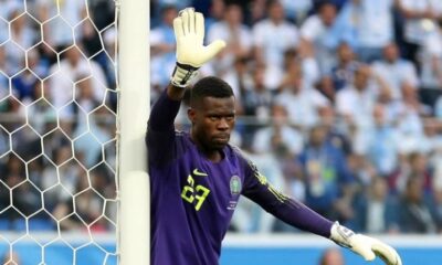 Francis Uzoho first to arrive as Super Eagles open AFCON 2025 camp in Cairo