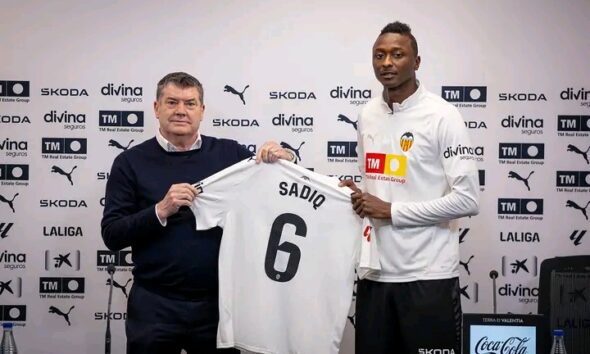 Valencia CF Complete Permanent Signing of Sadiq Umar from Real Sociedad