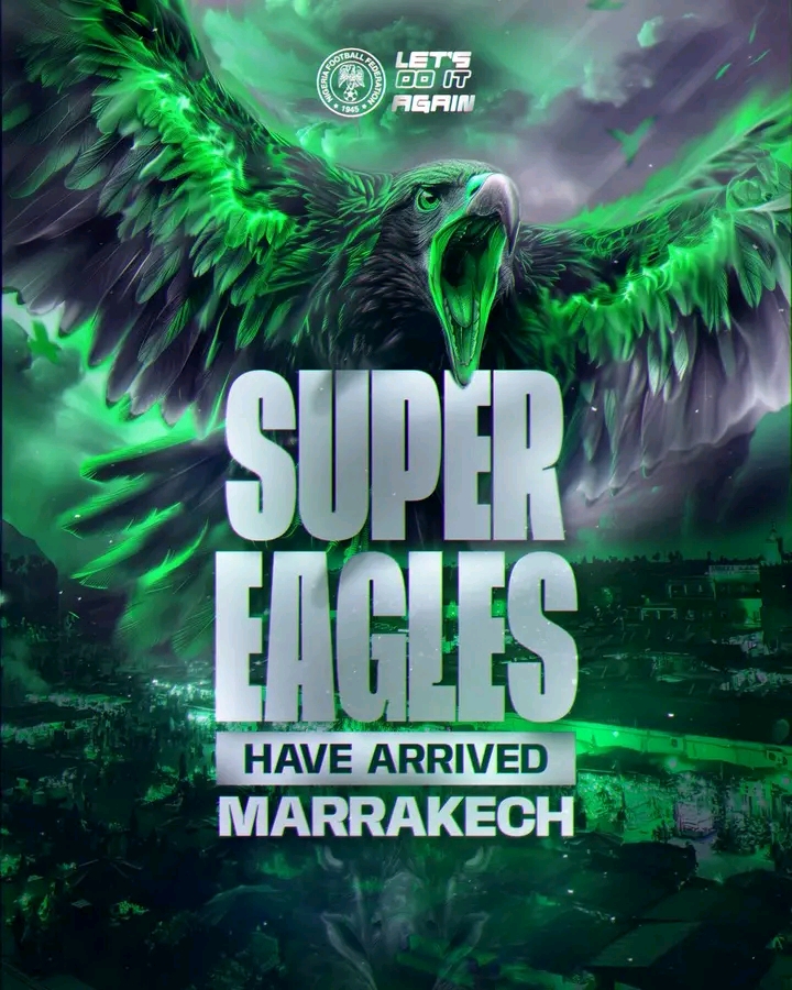 Super Eagles Arrive Marrakech Ahead of AFCON 2025 Quarter-Final Clash with Algeria