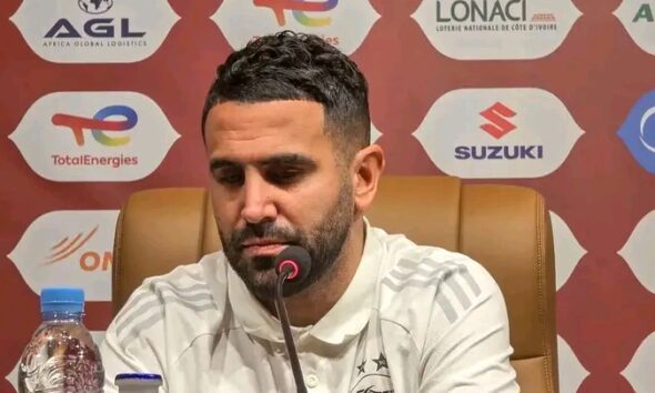 Riyad Mahrez Admits Super Eagles Stronger Than 2019 Side Ahead of AFCON Quarter-Final