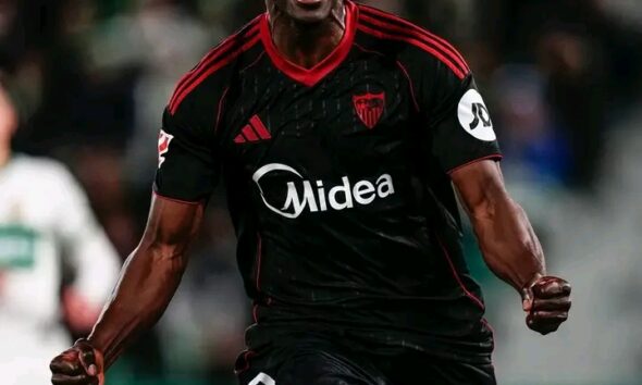 Akor Adams Scores Brace to Rescue Sevilla in Draw Against Elche