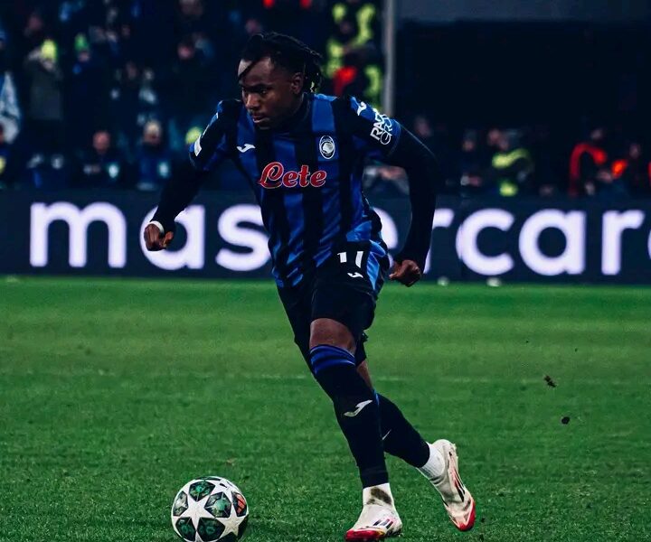 Ademola Lookman Provides Assist Off the Bench in Atalanta’s Champions League Loss to Athletic Bilbao
