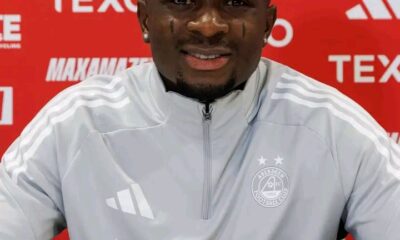 Aberdeen Sporting Director Explains Move for Super Eagles Midfielder Afeez Aremu