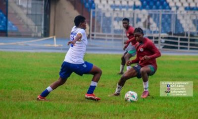 Falconets Edge FC Robo Queens in Friendly Match