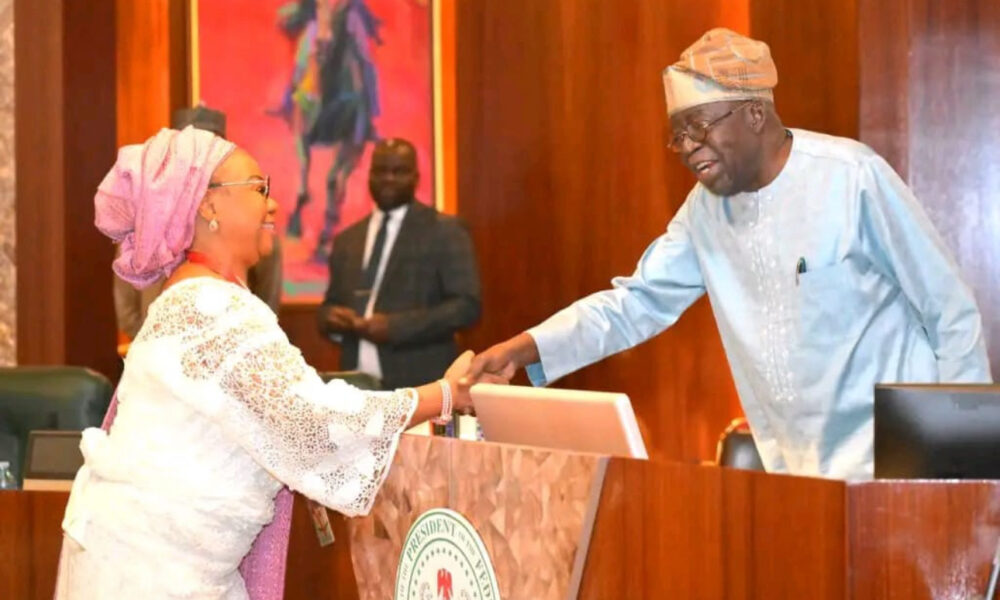 President Tinubu Swears In FCC Chair Ayo Omidiran, 37 Commissioners