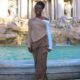 Rinsola Babajide Shines in Style at Rome’s Iconic Trevi Fountain