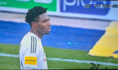 Emmanuel Chukwu Scores First Wolfsberger Goal in Narrow Away Defeat to BW Linz