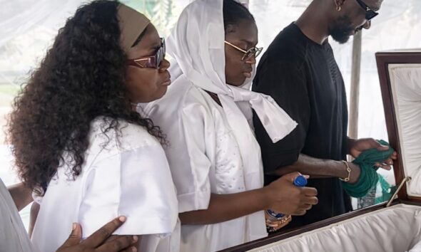 Tears Flow as Wilfred Ndidi Bids Father Final Farewell in Emotional Umunede Burial