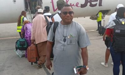 SWAN President Isaiah Benjamin Arrives Banjul for 8th AIPS Africa Congress