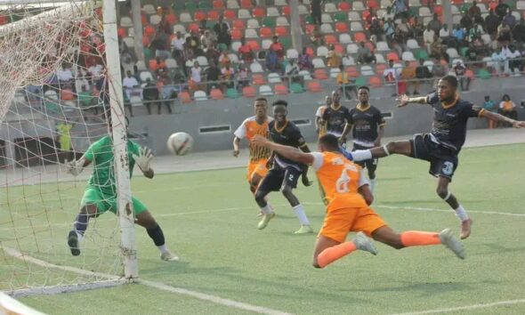 Paulinus Okon Brace Fires Akwa United Four Points Clear In NNL Conference B