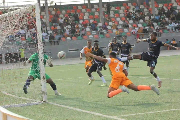 Paulinus Okon Brace Fires Akwa United Four Points Clear In NNL Conference B