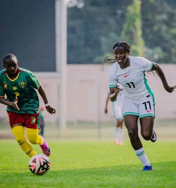 Rinsola Babajide Celebrates Super Falcons’ Comeback Win Over Cameroon