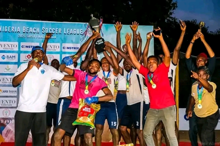 NBSL Announces Dates for 2026 Nigeria Beach Soccer League Season
