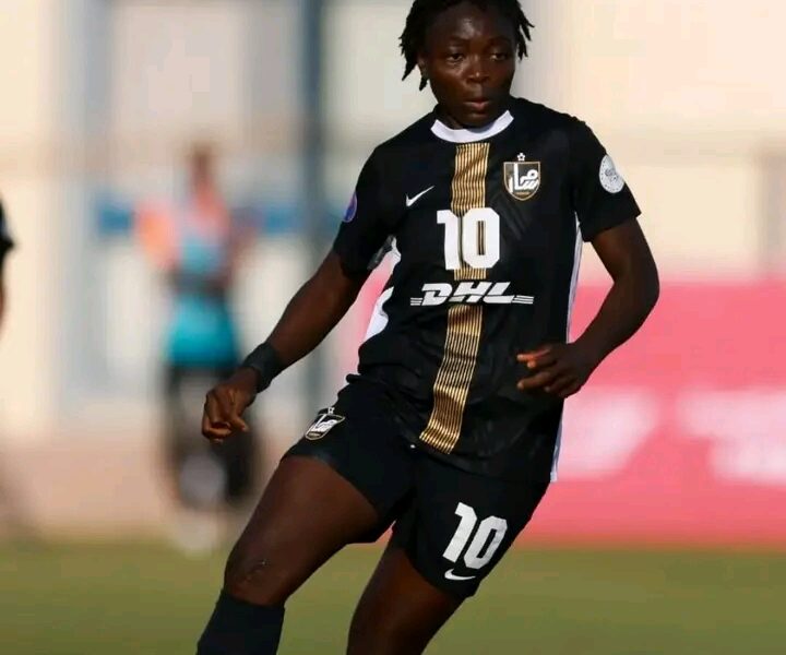 Alice Ogebe Bids Emotional Farewell to FC Masar After Impressive Spell