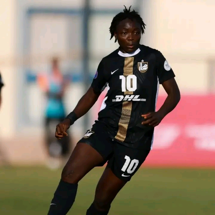 Alice Ogebe Bids Emotional Farewell to FC Masar After Impressive Spell