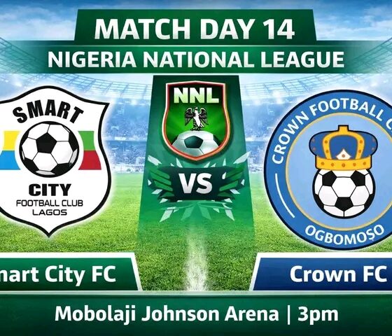 Crown FC Seek Revival Against Smart City in Crucial NNL Clash