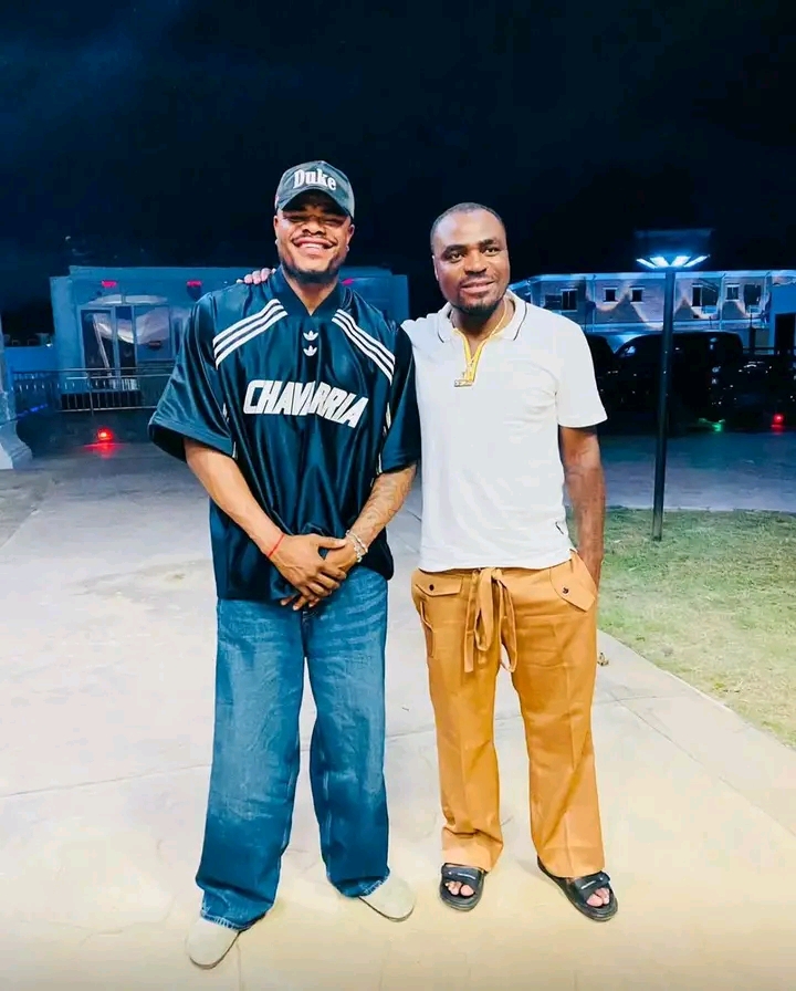 Stanley Nwabali Meets Emmanuel Emenike in Owerri, Shares Career Insights and Life Lessons