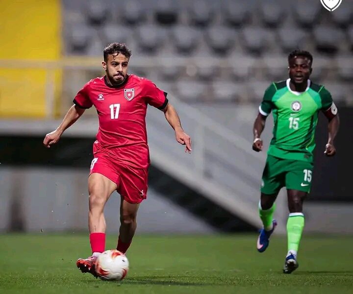 Super Eagles Held by Jordan in Heated Friendly Draw