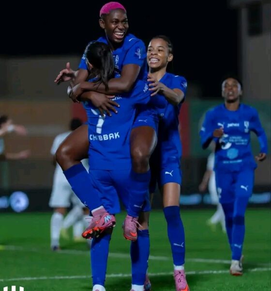 Asisat Oshoala’s Last-Gasp Strike Cancelled Out as Al Hilal and Al Ula share spoils
